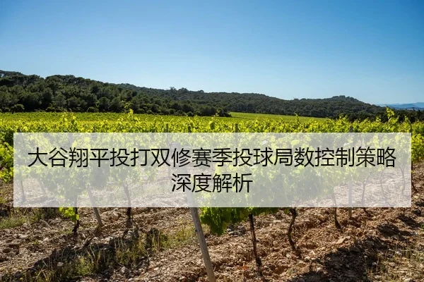 大谷翔平投打双修赛季投球局数控制策略深度解析